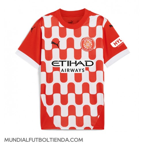 Camiseta Girona Primera Equipación Replica 2024-25 mangas cortas